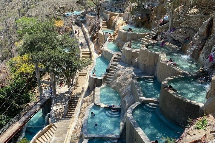 Full‑Day Tolantongo Hot Springs, Caves & River Tour from Mexico City