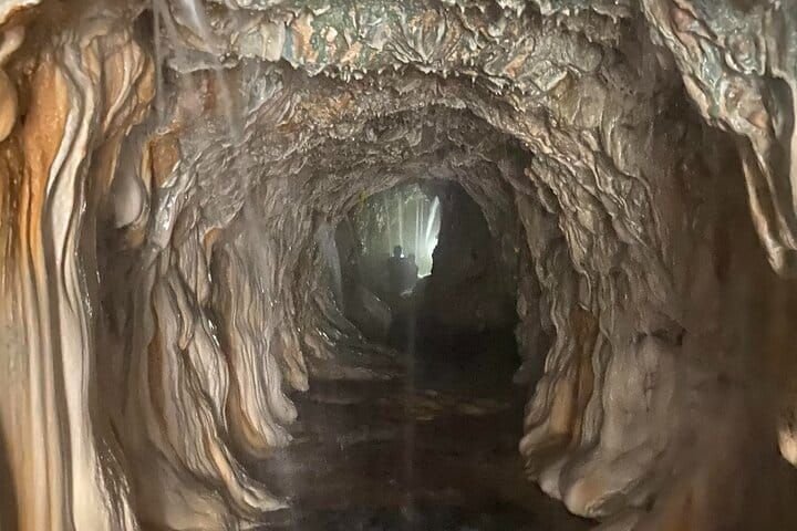 Explore old ancient water tunnels